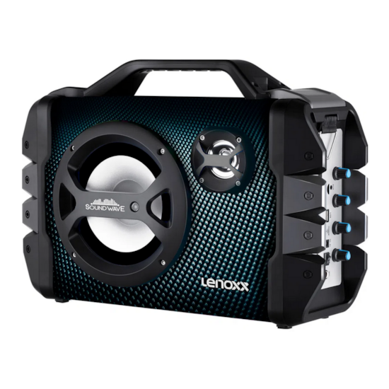 Caixa De Som Acústica 120W Ca307 Lenox Preto Caixa De Som Acústica 120W Ca307 Lenox Preto