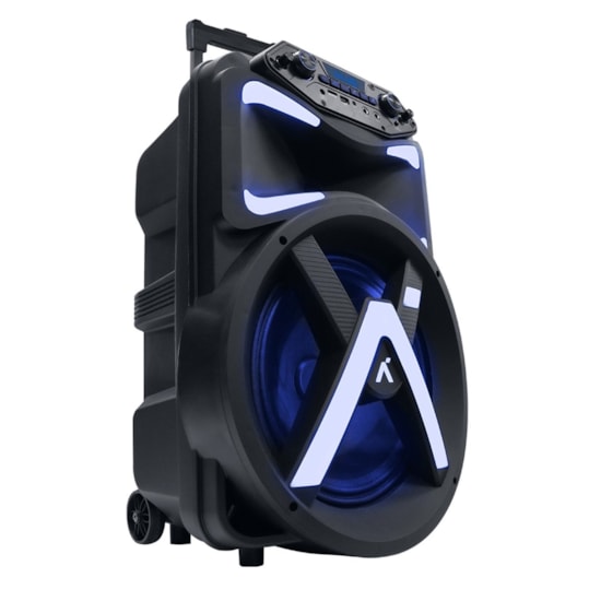 Caixa De Som Amplificada Bluetooth 12 480W Preto