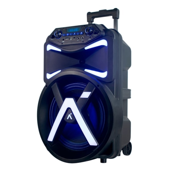 Caixa De Som Amplificada Bluetooth 12 480W Preto