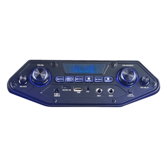 Caixa De Som Amplificada Bluetooth 12 480W Preto