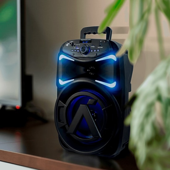 Caixa De Som Amplificada Bluetooth 8 250W Preto
