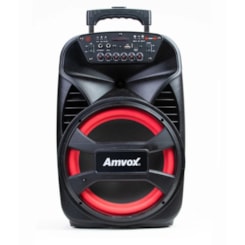 Caixa De Som Amvox 480W Rms Aca 480  Preto