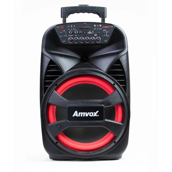 Caixa De Som Amvox 480W Rms Aca 480  Preto