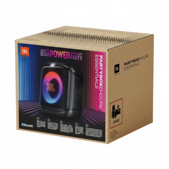 Caixa De Som Jbl Partybox Encore Essenti Preto