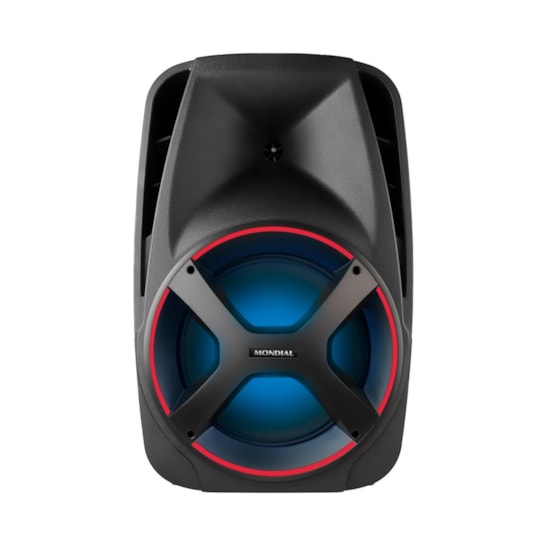 Caixa De Som Mondial 550W Rms Blue Cm550 Preto