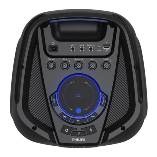 Caixa De Som Philips Bluet1300w Tax4209 Preto Caixa De Som Philips Bluet1300w Tax4209 Preto