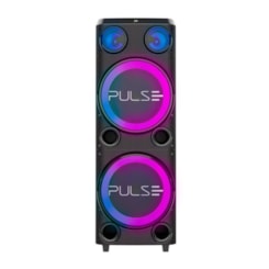 Caixa De Som Pulse Super Torre Bluetooth Usb 2300W Rms Preto