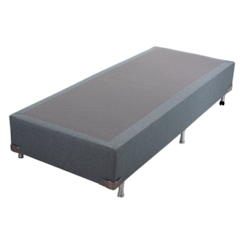 Cama Box Sommie Plus Cinza 79X198cm Nuv Cinza