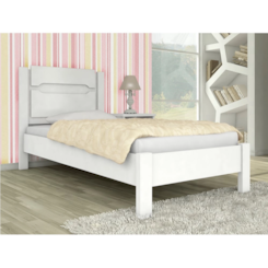 Cama De Solteiro Mdp Riviera Demóbile Branco Cama De Solteiro Mdp Riviera Demóbile Branco