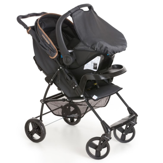 Carrinho Galzerano Romano + Bebê Confort Onix Caramelo Carrinho Galzerano Romano + Bebê Confort Onix Caramelo