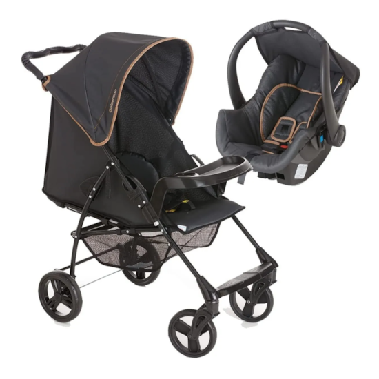 Carrinho Galzerano Romano + Bebê Confort Onix Caramelo Carrinho Galzerano Romano + Bebê Confort Onix Caramelo