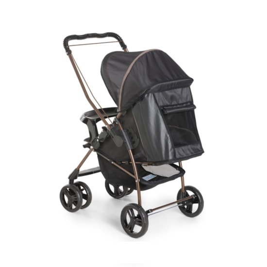 Carrinho Galzerano Romano + Bebê Confort Preto Cobre Carrinho Galzerano Romano + Bebê Confort Preto Cobre