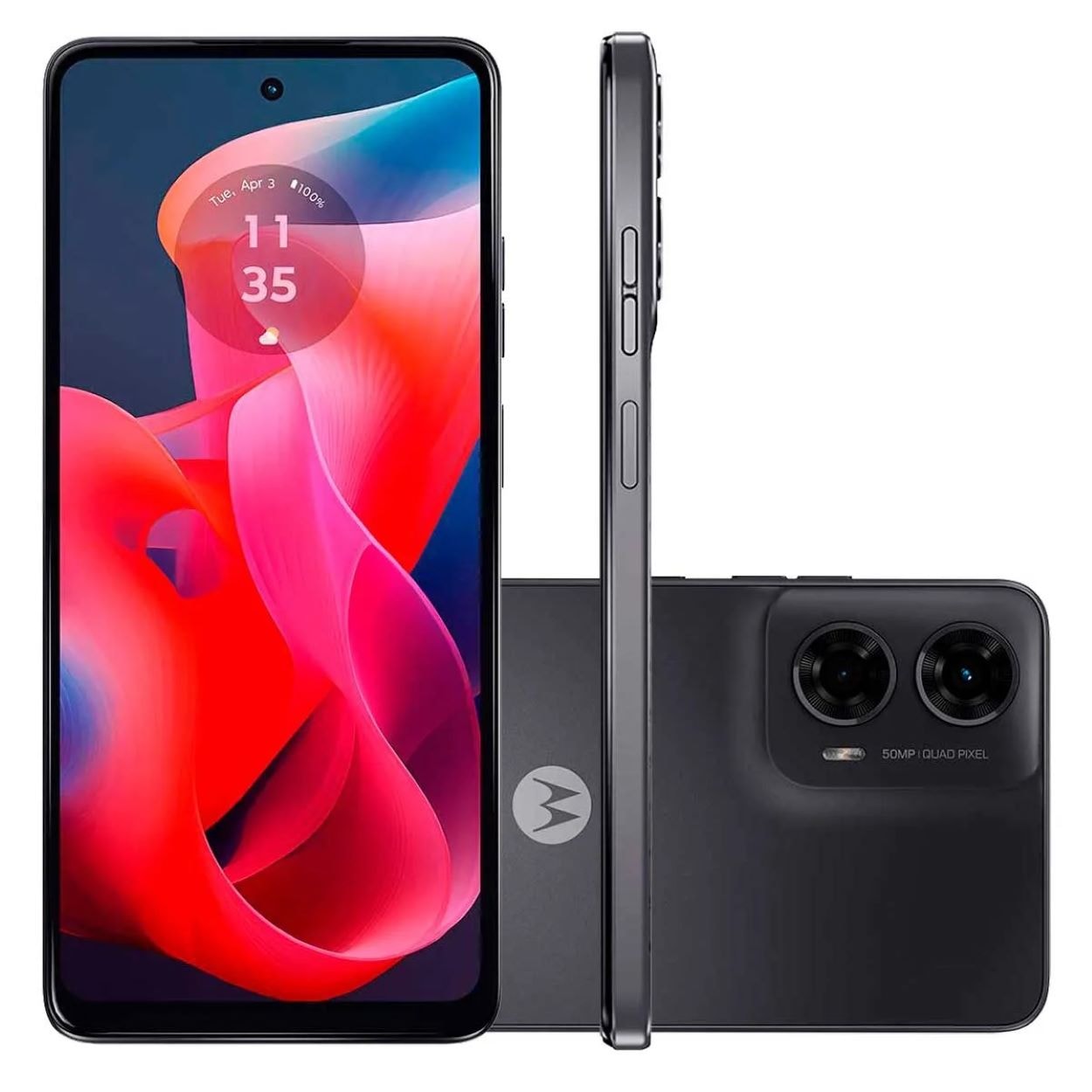 Celular Motorola Moto G24 128Gb Grafite - Eletrolar