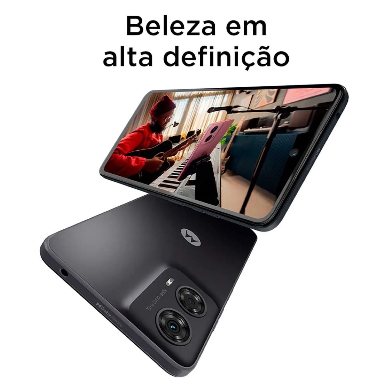 Celular Motorola Moto G24 128Gb Grafite - Eletrolar