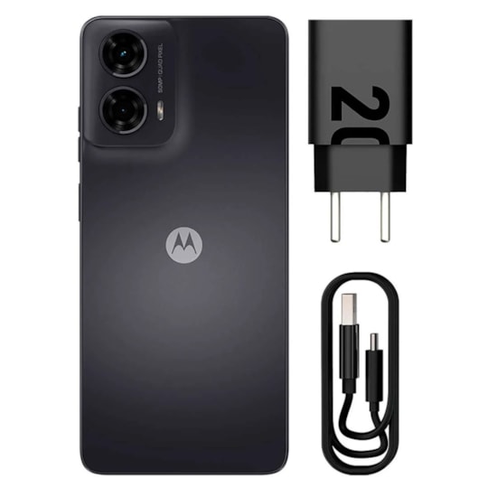 Celular Motorola Moto G24 128Gb Grafite