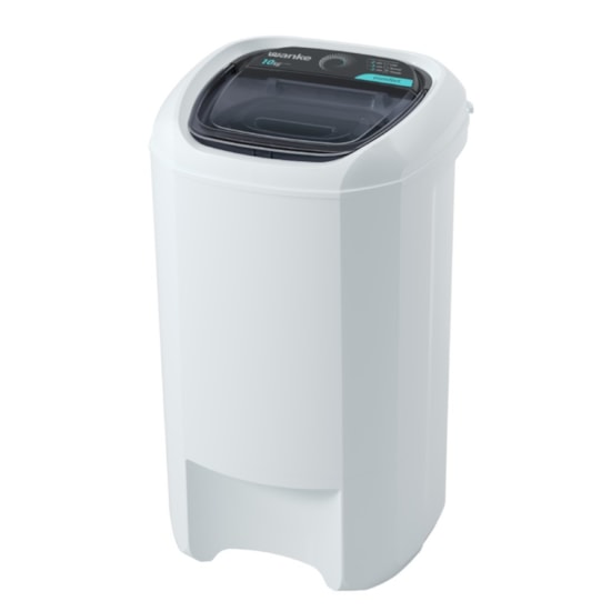 Centrifuga De Roupas 10Kg Confort Wanke 220V Branco