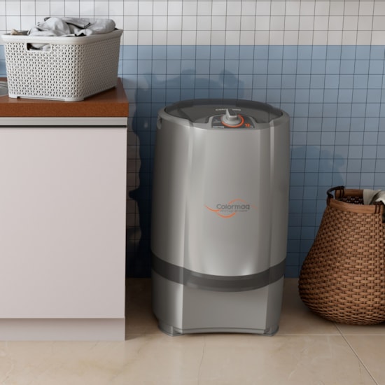 Centrifuga De Roupas 12Kg Colormaq 220V Prata Centrifuga De Roupas 12Kg Colormaq 220V Prata