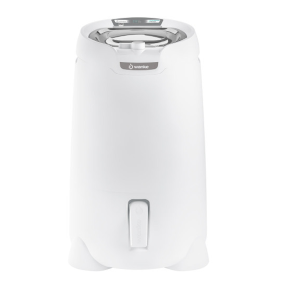 Centrifuga De Roupas 15Kg Premium Wanke 220V Branco
