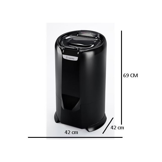 Centrifuga De Roupas 8,8Kg Confort Wanke Preto Centrifuga De Roupas 8,8Kg Confort Wanke Preto