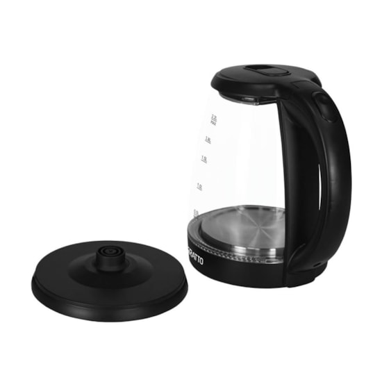 Chaleira Eletrica 2.2 Litros Aroma  1500W Agratto Preto