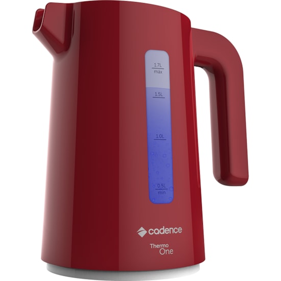 Chaleira Elétrica Cadence Thermo One 220 Vermelho