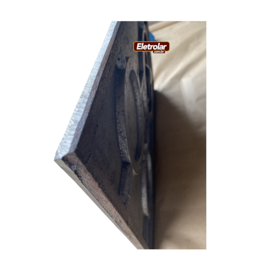 Chapa Fogão A Lenha Econômica M 45X75 Cm Polida  Chapa Fogão A Lenha Econômica M 45X75 Cm Polida