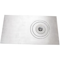 Chapa Fogão A Lenha Econômica M 45X75 Cm Polida Chapa Fogão A Lenha Econômica M 45X75 Cm Polida