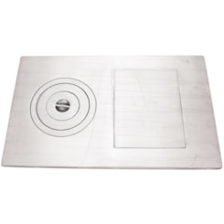 Chapa Fogão A Lenha Marmorite G 58X93 Cm Polida Chapa Fogão A Lenha Marmorite G 58X93 Cm Polida