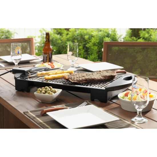 Churrasqueira Elétrica Fischer Grill 220 Preto Churrasqueira Elétrica Fischer Grill 220 Preto