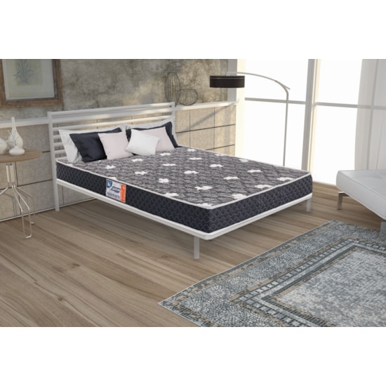 Colchão Casal Espuma D-33 138X15x188 Gazin Preto