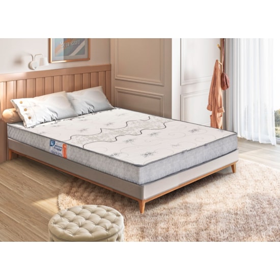 Colchão Casal Espuma Dream D-20 138X12x188 Gazin Preto