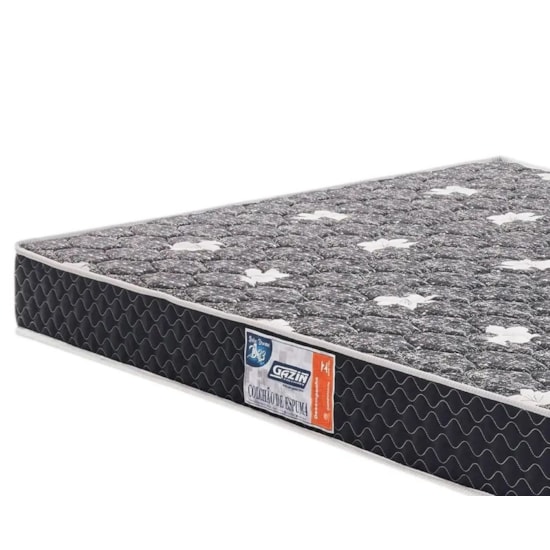 Colchão Casal Espuma Dream D-33 138X14x188 Gazin Preto