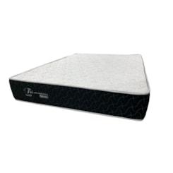 Colchão Casal Fit 180Kg D45 138X188x25cm Malha Branco M2 A10 Colchão Casal Fit 180Kg D45 138X188x25cm Malha Branco M2 A10