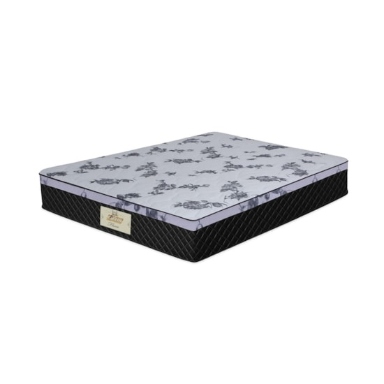 Colchão Casal Mola Flora Gazin 138 Cm Preto