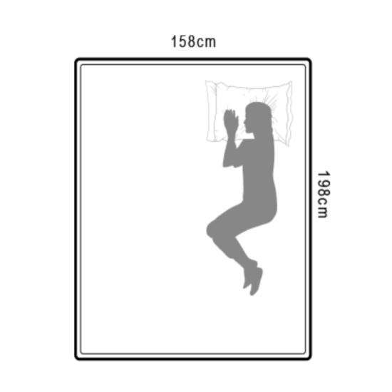 Colchão Casal Mola Los Angeles Gazin 158X188x23cm Areia