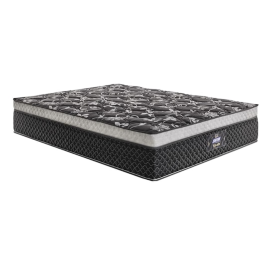 Colchão Casal Mola Opala Negro 158X188x32cm Gazin Preto