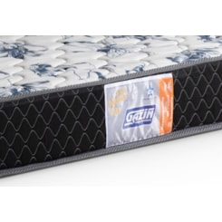 Colchão Solteiro D33 78X15 Supreme Gazin Preto