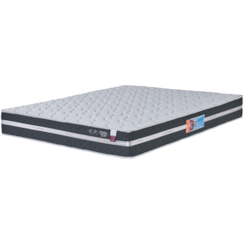 Colchão Solteiro Mola 88X188x26 Memphis Preto Colchão Solteiro Mola 88X188x26 Memphis Preto