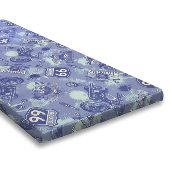 Colchonete D20 60X05x180 Espuma Gazin Azul