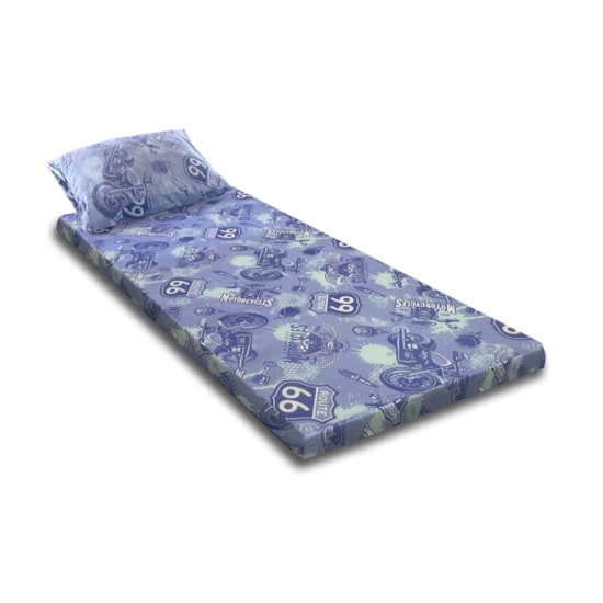 Colchonete D20 60X05x180 Espuma Gazin Azul