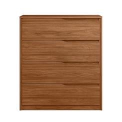 Comoda 4 Gav 92Cm Átria Demóbile Nogueira Touch Comoda 4 Gav 92Cm Átria Demóbile Nogueira Touch