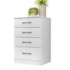 Comoda 4 Gav Ms913 Moval  Branco