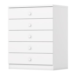 Comoda Bala De Menta 5 Gav Henn Branco