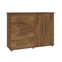 Cômoda Sapateira 4 Gavetas Jade Mirarack Canela Cômoda Sapateira 4 Gavetas Jade Mirarack Canela
