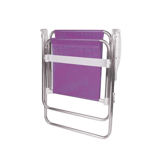 Conjunto 2 Cadeiras Alta Alumínio Sannet Mor Lilas Conjunto 2 Cadeiras Alta Alumínio Sannet Mor Lilas