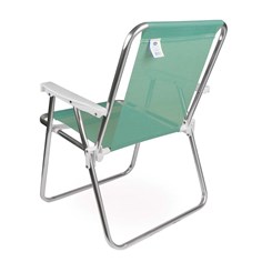 Conjunto 2 Cadeiras Alta Alumínio Sannet Mor Verde