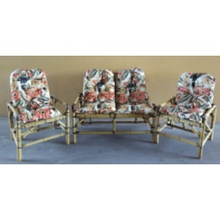 Conjunto Bambu 2Lugares 2Cadeiras Decor Padrao Conjunto Bambu 2Lugares 2Cadeiras Decor Padrao