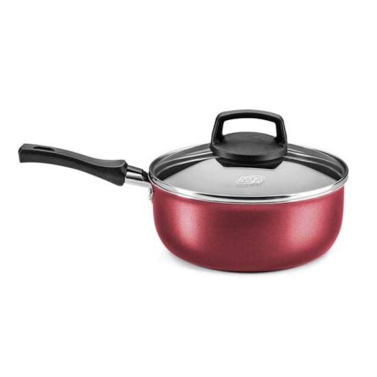 Conjunto De Panelas Safira 7 Peças Mta Cereja Conjunto De Panelas Safira 7 Peças Mta Cereja