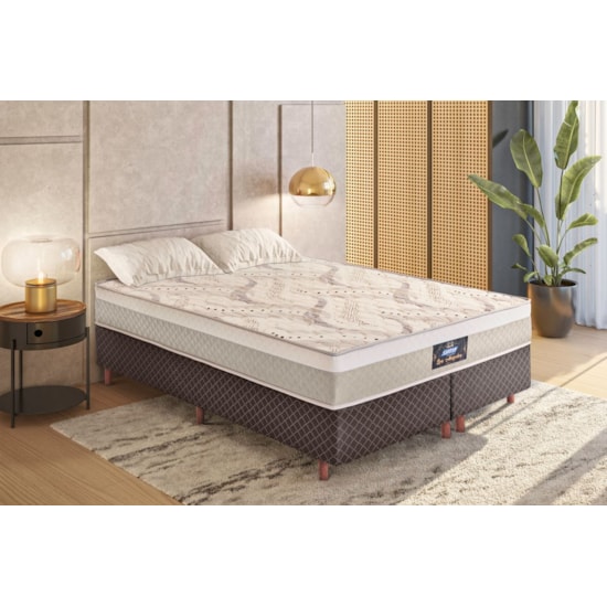 Conjunto Gazin Mola Los Angeles 158X198x50cm Base Preta