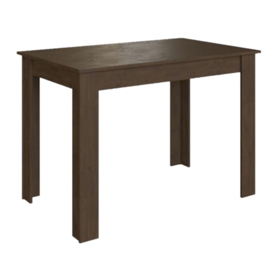 Conjunto Mesa Atlanta Com 4 Cadeiras Noce